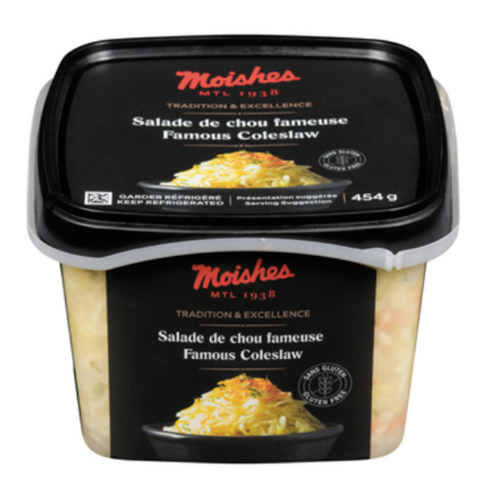 La \u00ab Salade de chou fameuse \u00bb de marque Moishes.