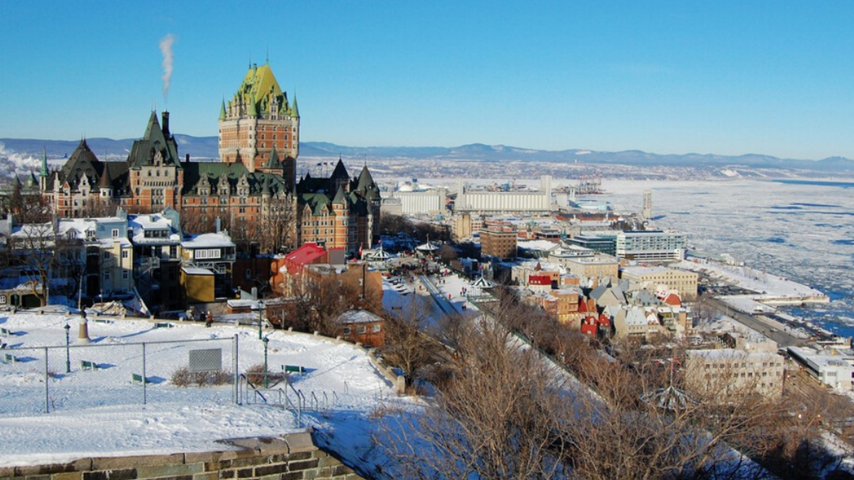 La ville de Québec.