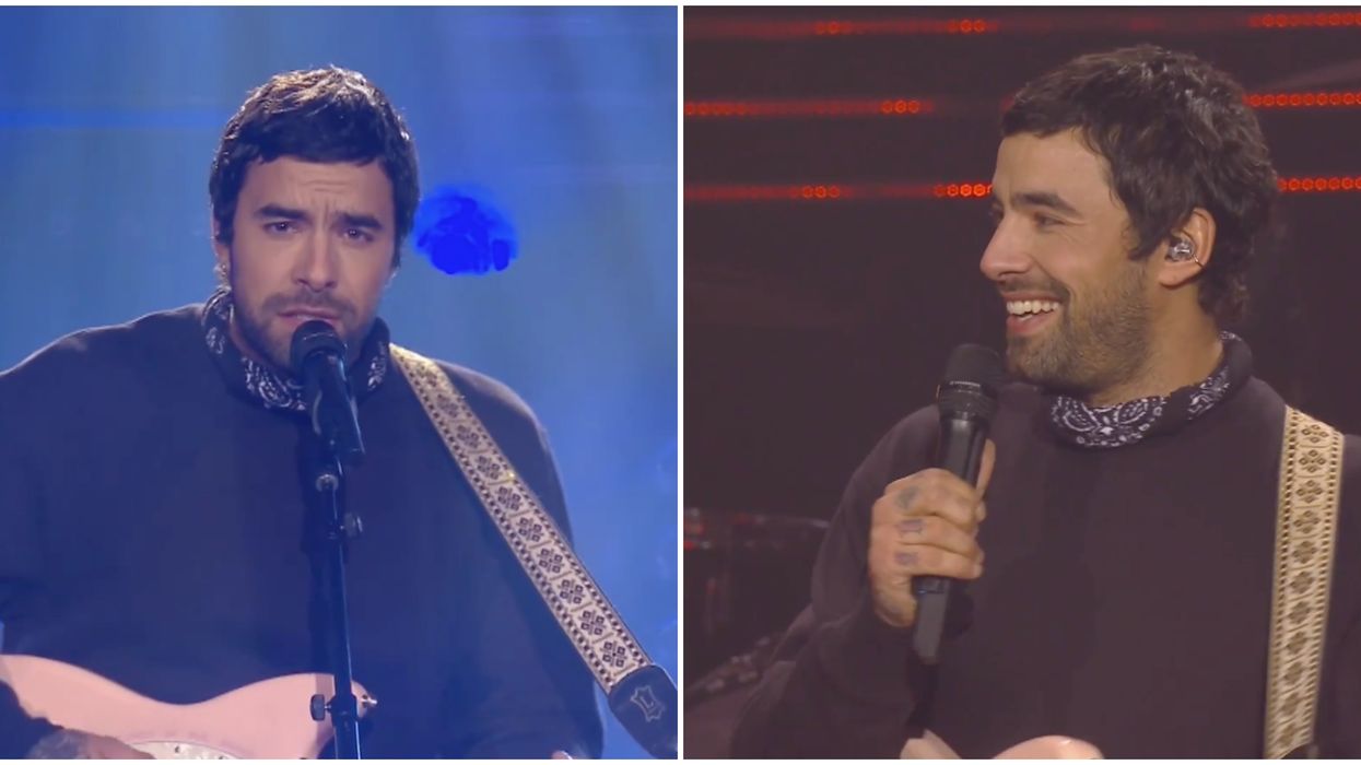 La Voix : Clément Jacques et son chien font réagir le public aux quarts de finale