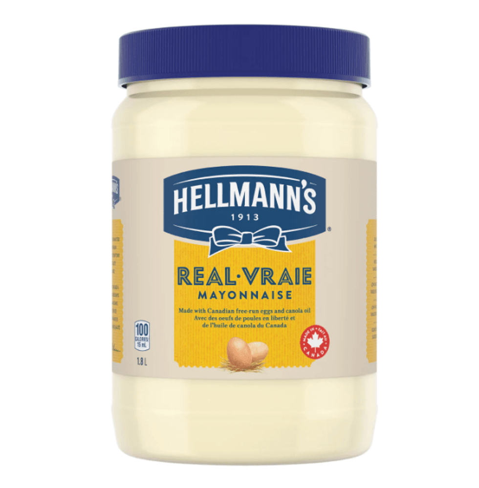 La vraie mayonnaise Hellmann's sur le site du Costco.