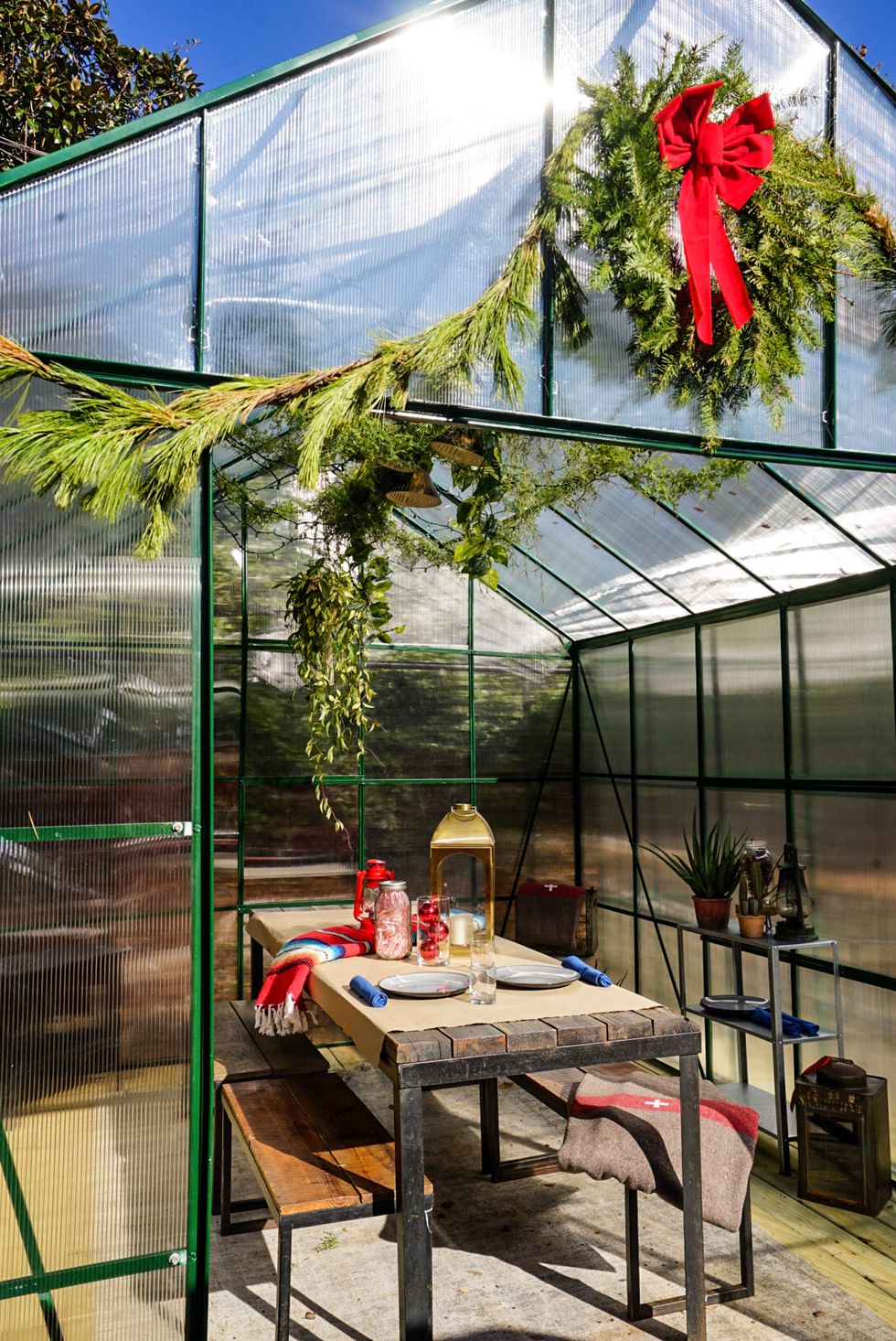 Ladybird Grove & Mess Hall Atlanta Georgia Greenhouses Holiday