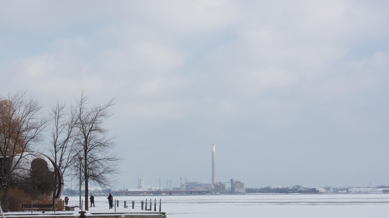 Lake Ontario on a chilly day.
