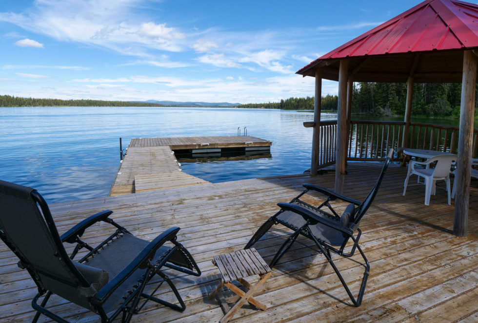 Lake views.