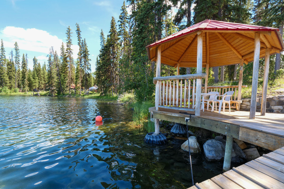 Lake views.