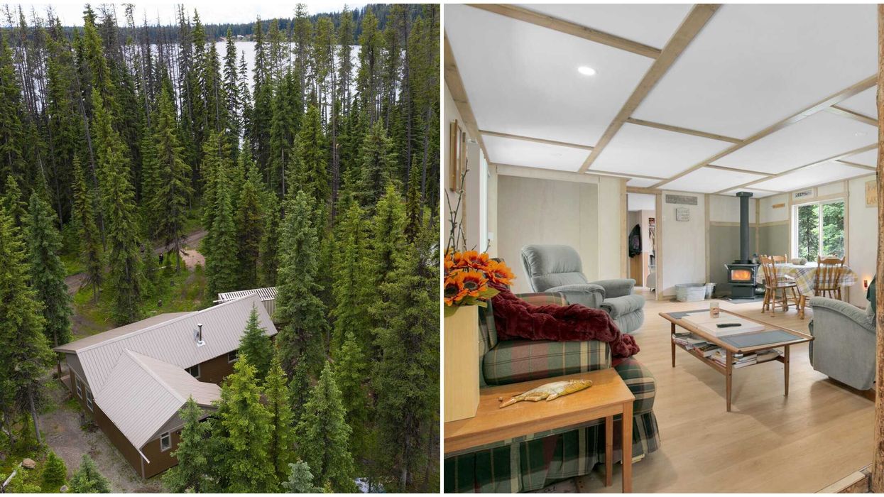 Lakefront Home For Sale In BC Is A Cozy Cottage Paradise For Under $270K