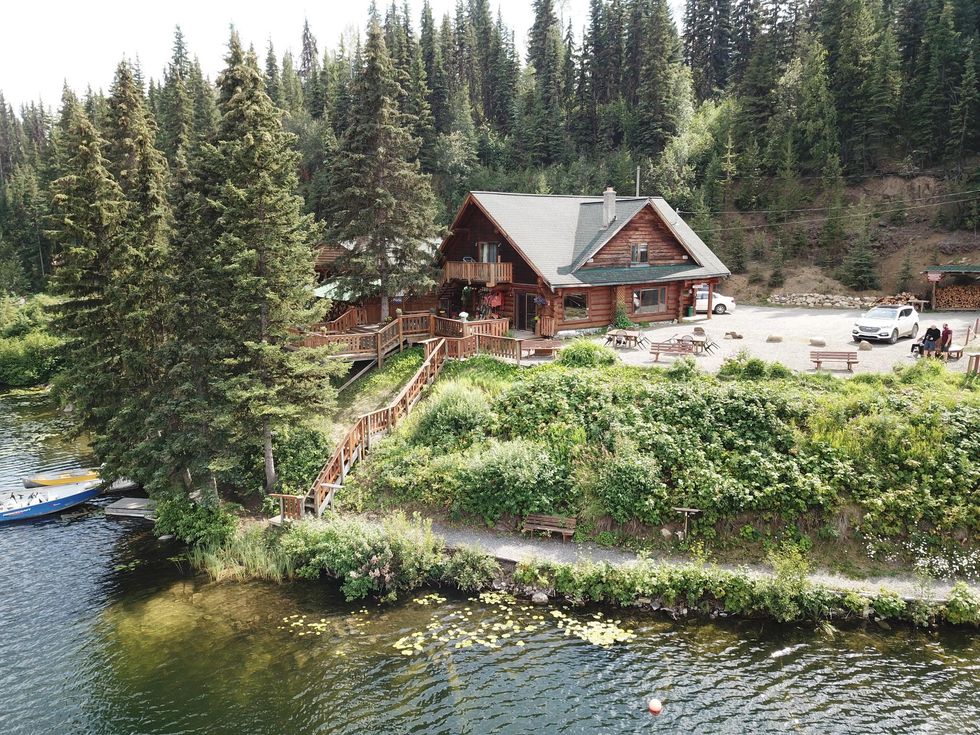 Lakefront resort for sale in B.C.