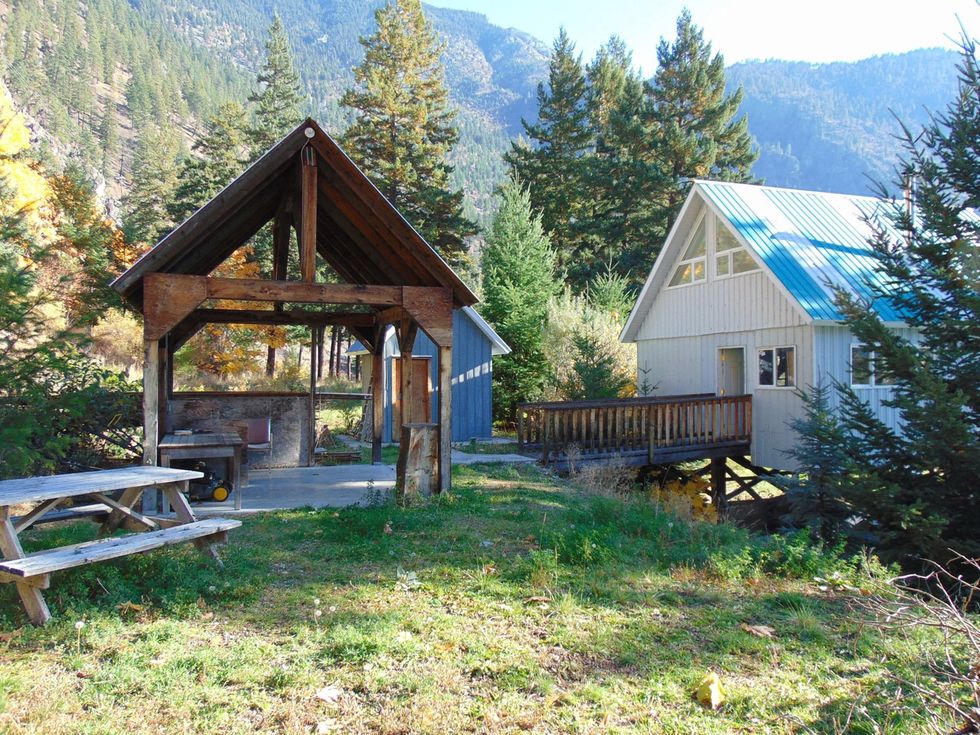 Lakeside cabin in B.C.