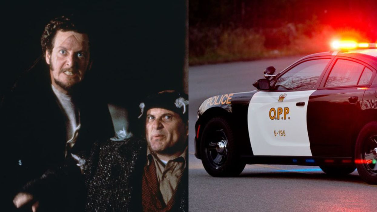 Lambton OPP Stopped A Break & Enter Incident & Are Making Their Own 'Home Alone' Jokes