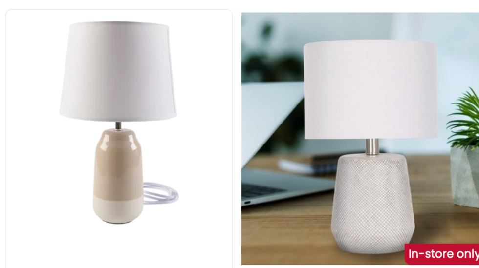 Lampes en c\u00e9ramique.