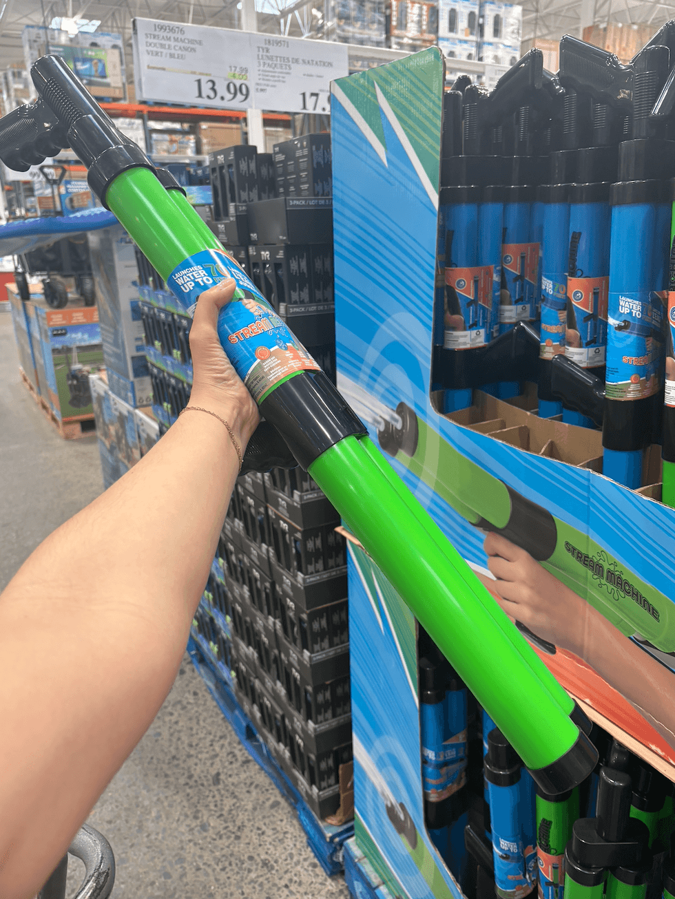 Lanceur d'eau Stream Machine \u00e0 vendre au Costco.