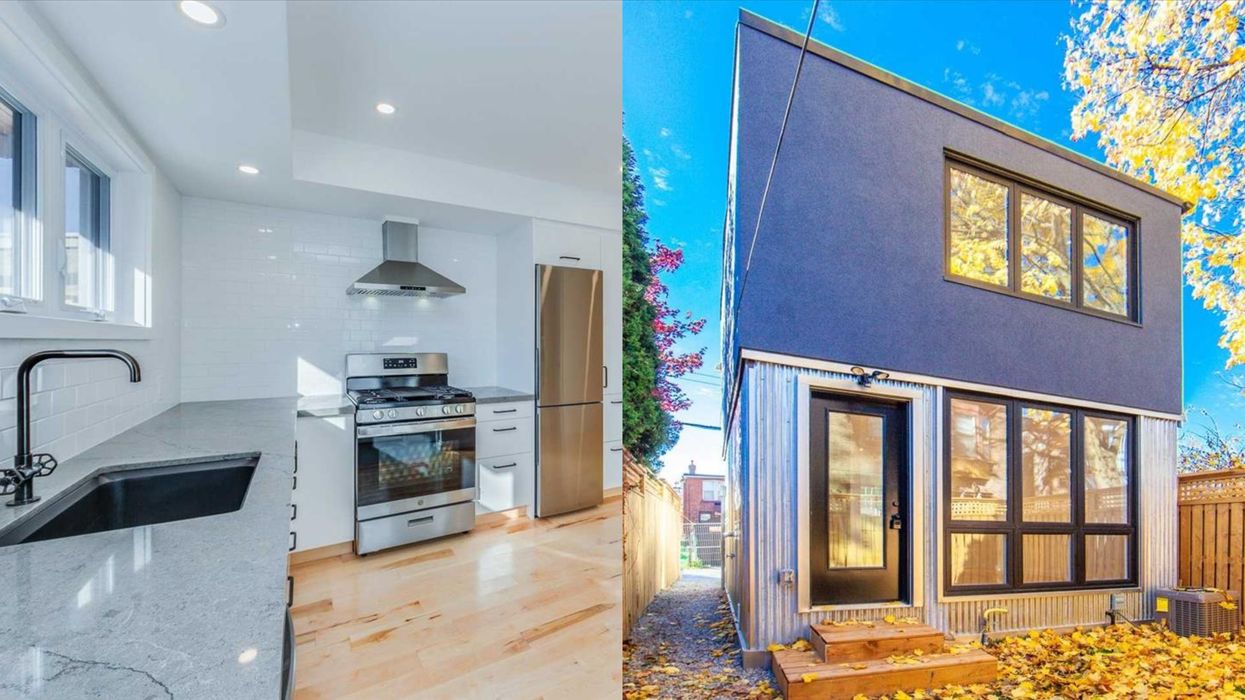 Laneway House In Toronto Is A Spacious & Sunny Gem Hidden Away In A Greektown Backyard