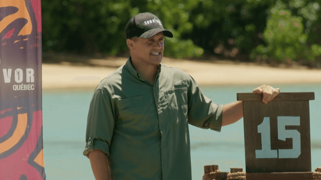 L’animateur de Survivor Québec, Patrice Bélanger.