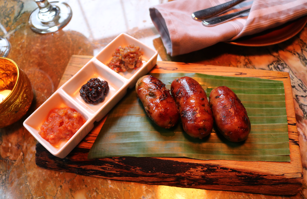 Lao Sausages from Lao Lao Bar.