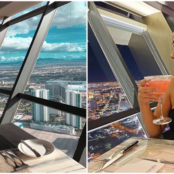Las Vegas Groupon Will Get You A 4 Course Meal Hundreds Of Feet Above The Strip Narcity Las Vegas Groupon Will Get You A 4 Course Meal Hundreds Of Feet Above The Strip Narcity
