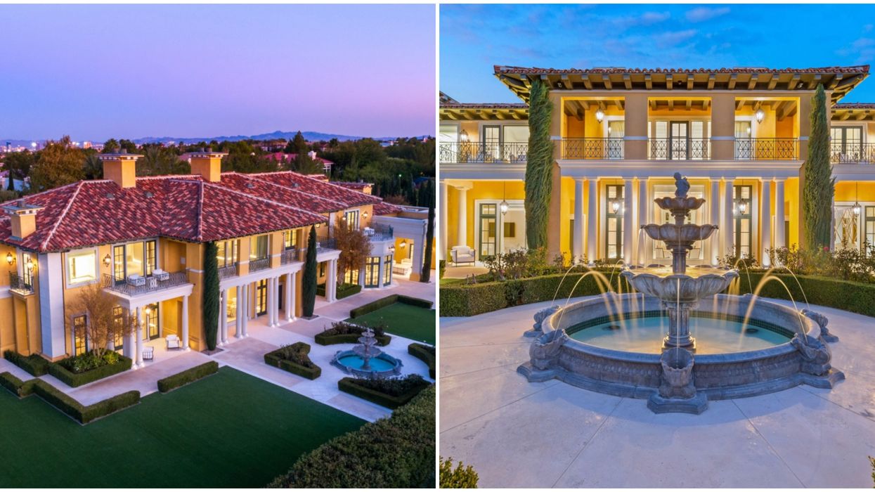 Las Vegas Mansion For Sale Sits On Billionaire's Row & Is Only $25M