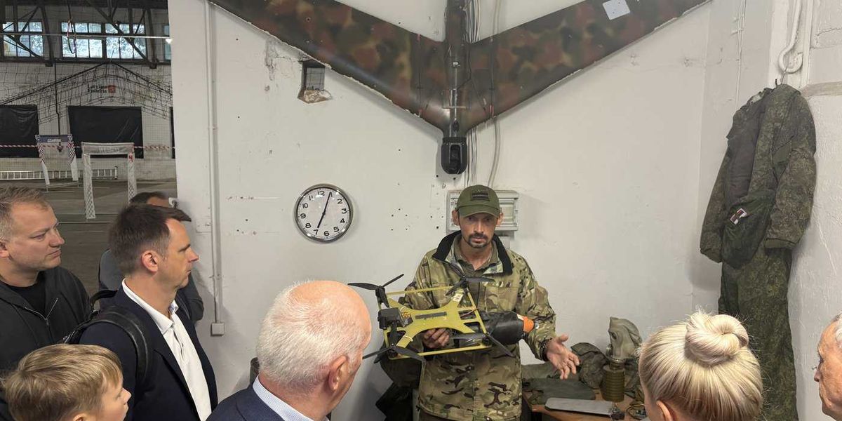 Latvian citizens training with drones amid tensions with Russia Latvian citizens training with drones amid tensions with Russia