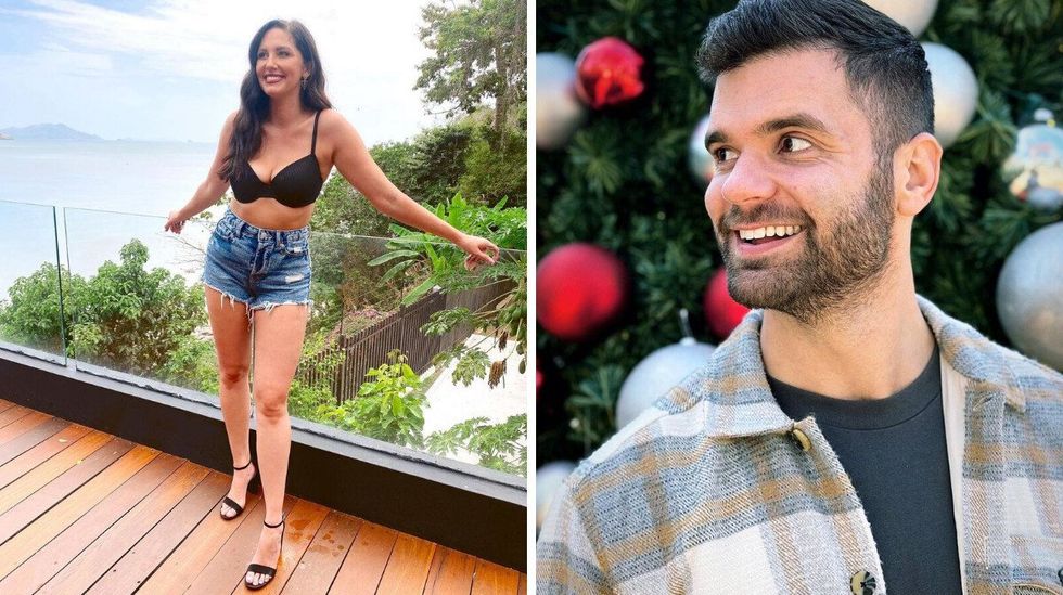 Lauren "LC" Chamblin. Right: Nick Uhlenhuth.