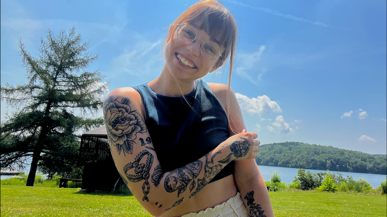 Laurie au Manoir du Lac Delage.