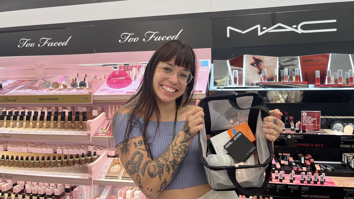 Laurie au Sephora.