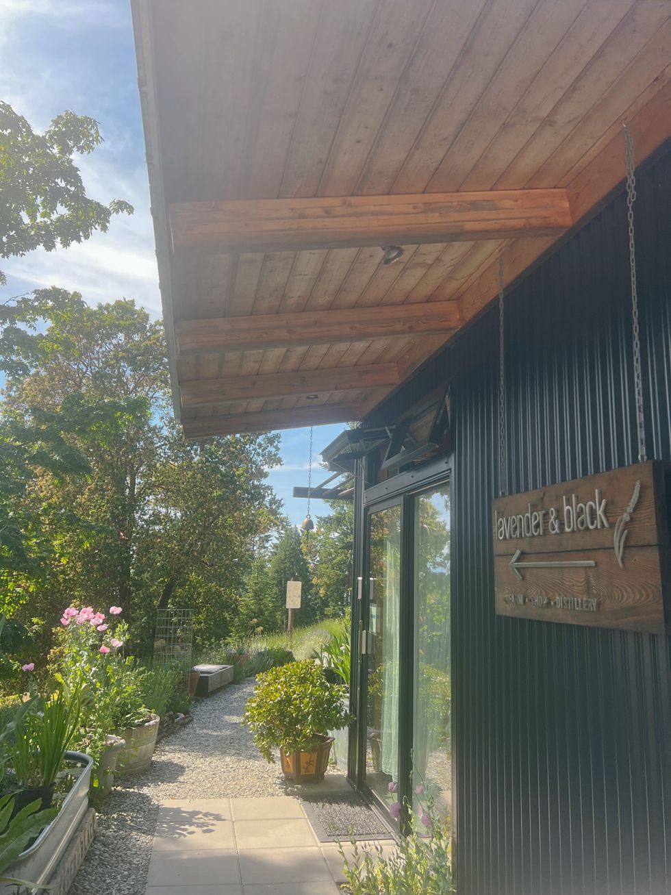 Lavender farm on Salt Spring Island.