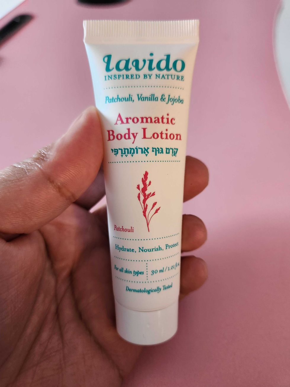 Lavido Aromatic Body Lotion in Patchouli & Vanilla