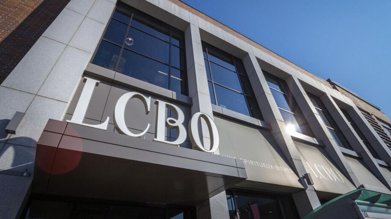 LCBO storefront.