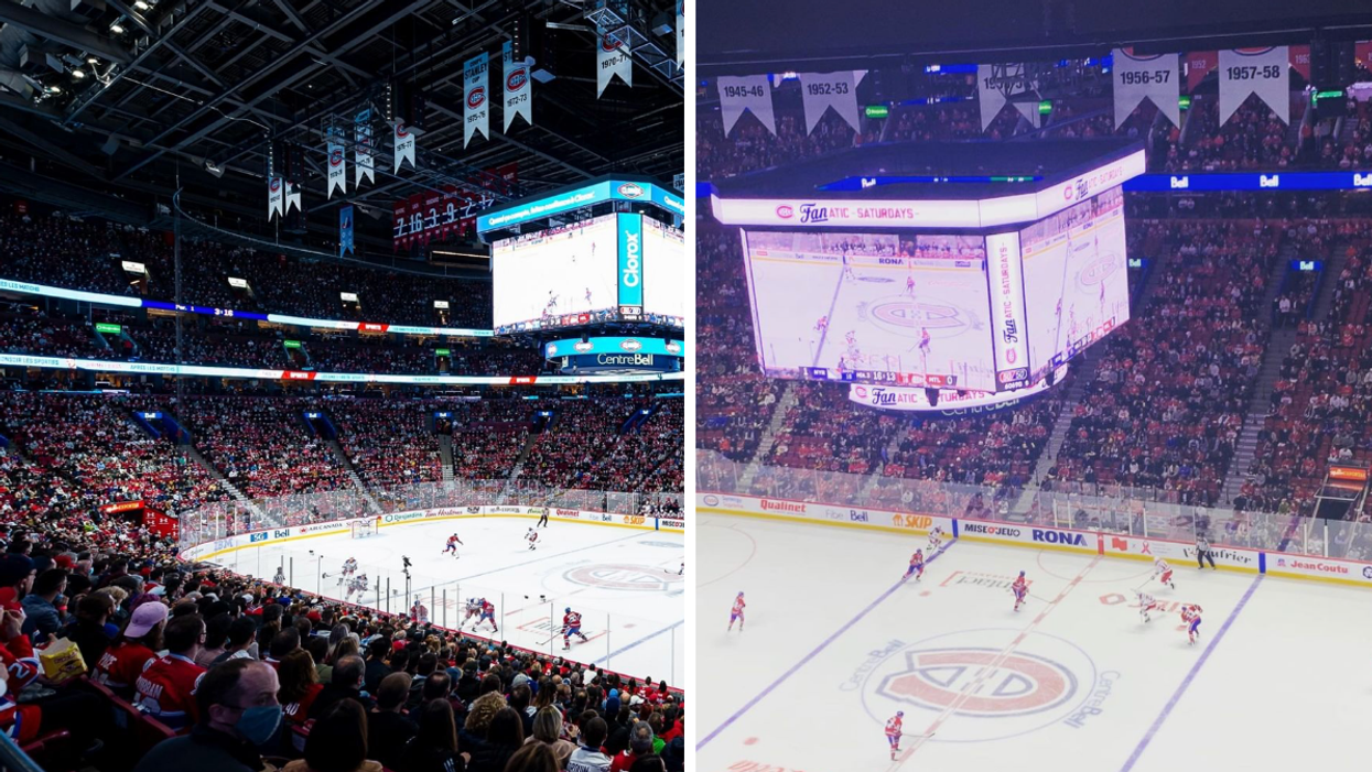 Le 1er match des Canadiens à pleine capacité au Centre Bell fait réagir les Québécois