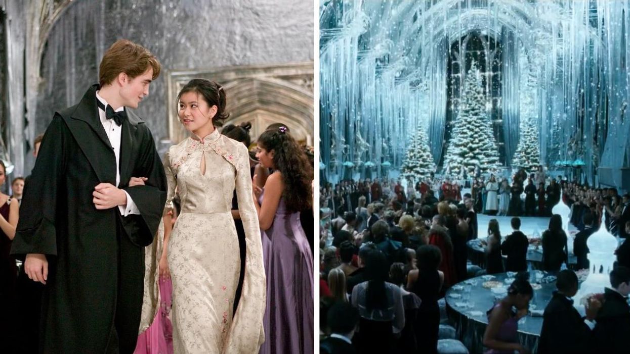 Le bal de Harry Potter et la Coupe de feu.