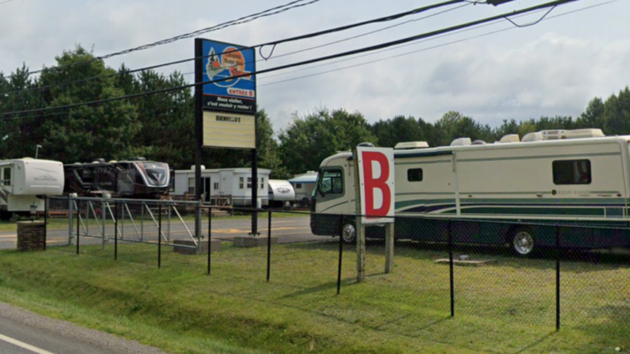 Le Camping Plage des sources.