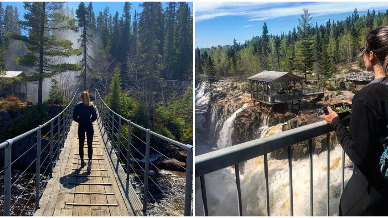 Le canyon et la chute du Centre de plein air Bec-Scie t'attendent à seulement 2h de Québec