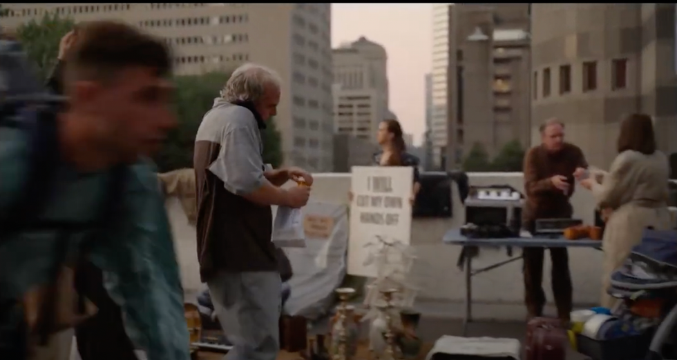 Le centre-ville de Montr\u00e9al dans Beau Is Afraid