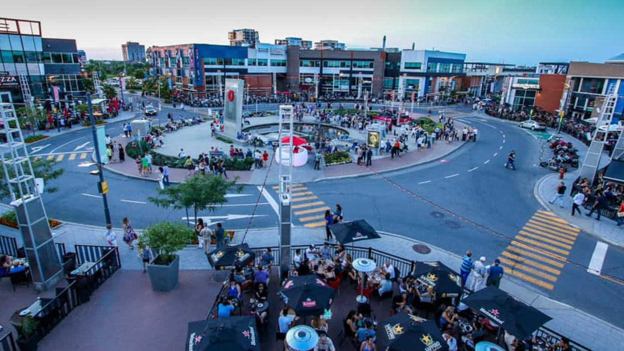 Le Centropolis Laval ferme ses rues pour devenir une terrasse géante