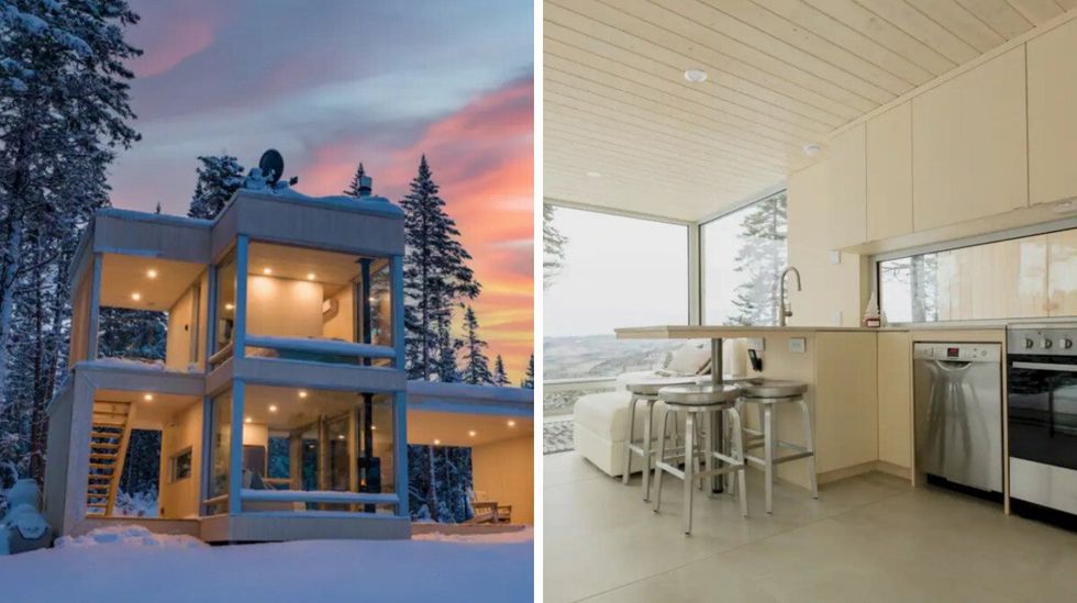 Le chalet MICA \u00e0 Lac-Beauport.