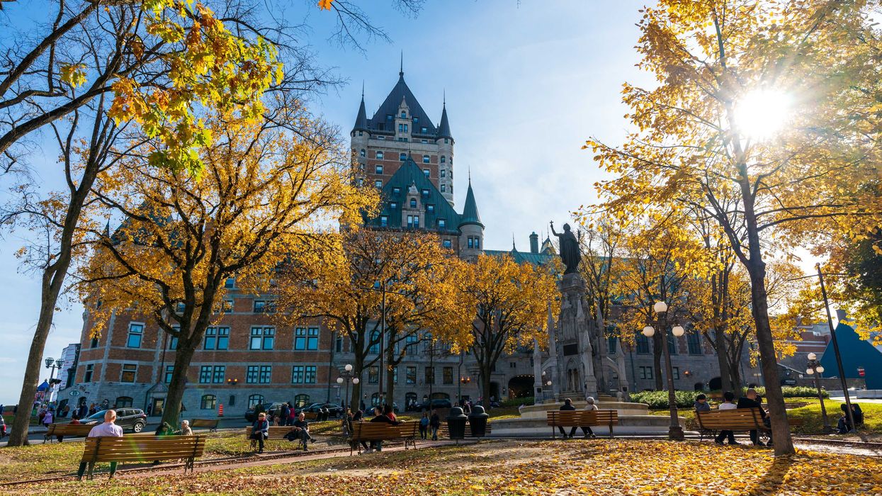 Le château Frontenac.