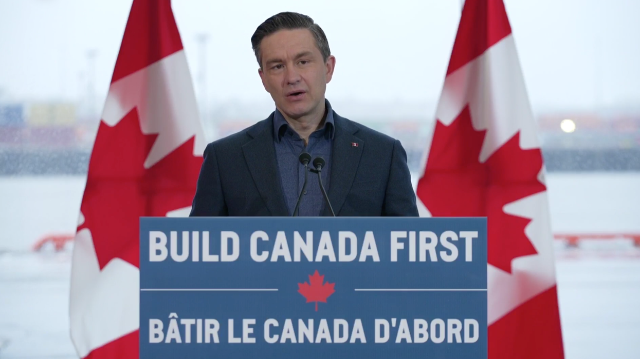 Le chef du Parti conservateur Pierre Poilievre.