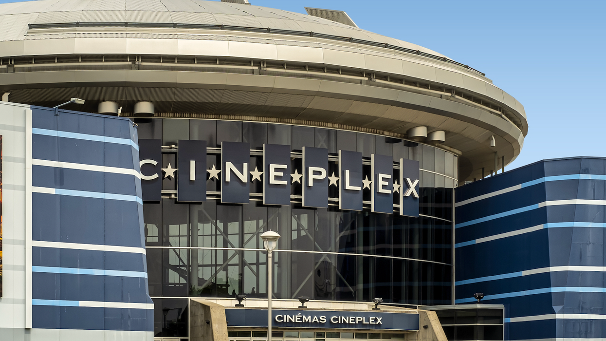 Le cinéma Cineplex à Laval au Centropolis.