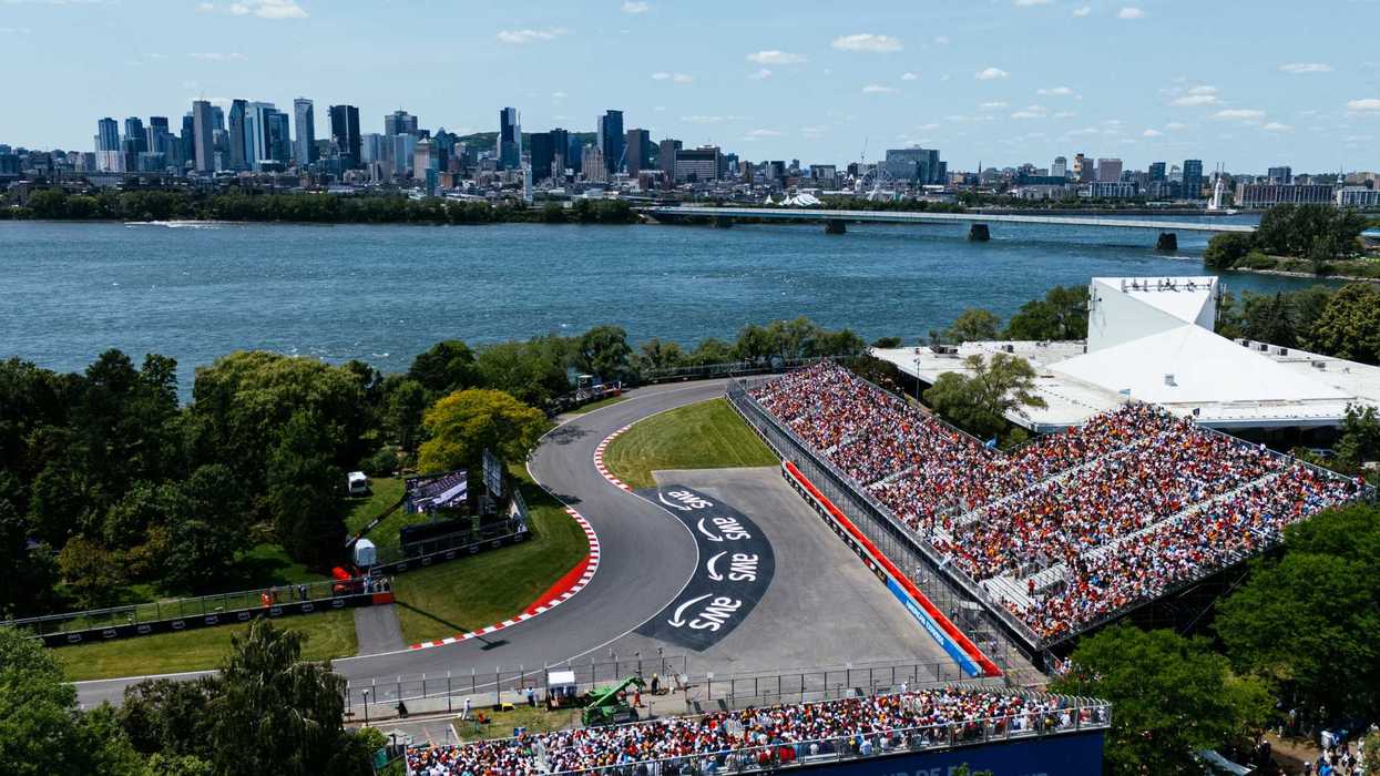 Le circuit Gilles-Villeneuve, durant le Grand Prix du Canada, en juin 2025.