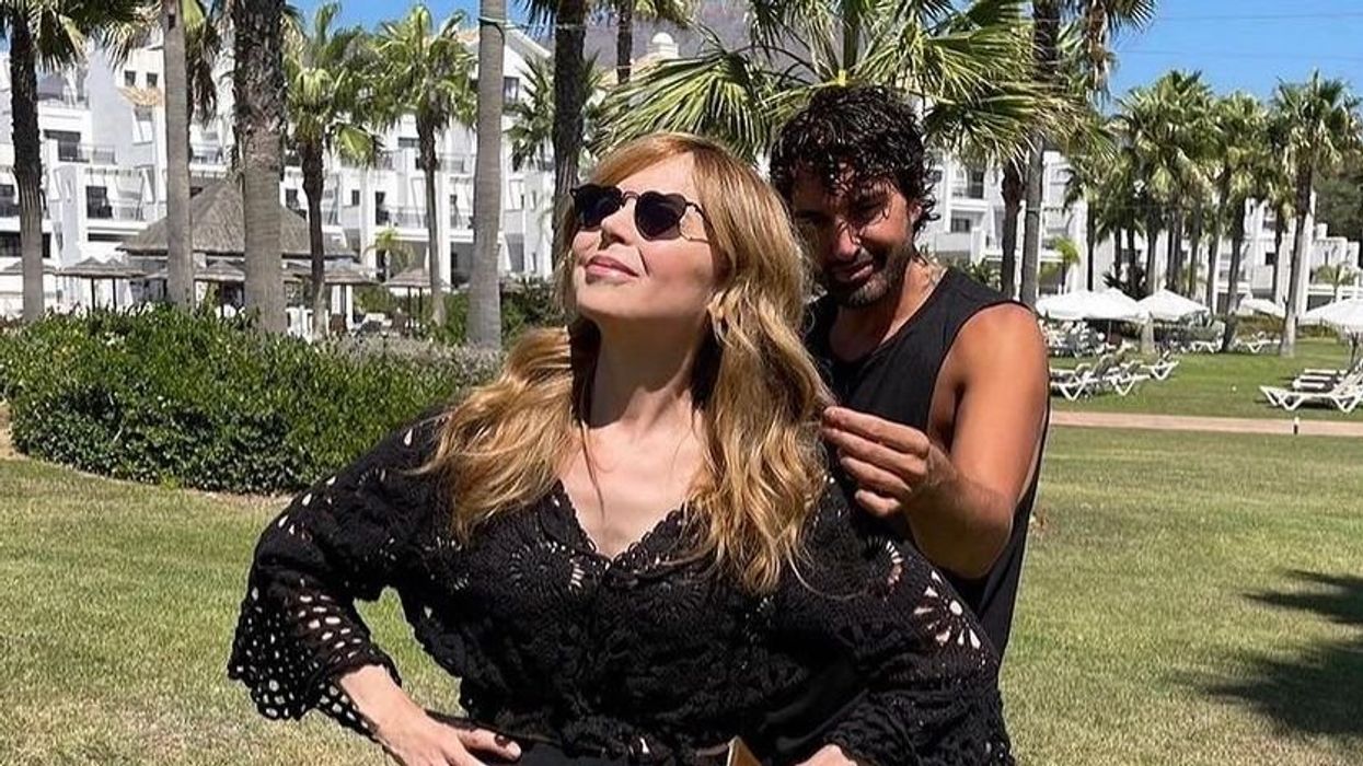 Le coiffeur Kevins-Kyle et Julie Snyder en Espagne pour OD.