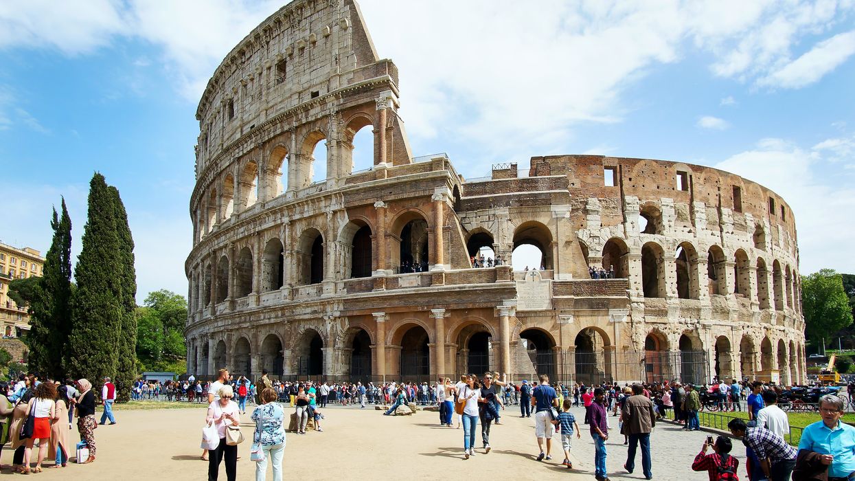 Le Colisée de Rome.