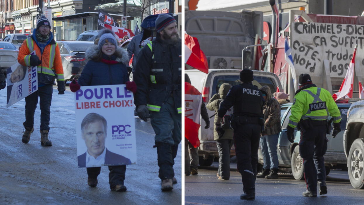 Le convoi des camionneurs à Québec fait jaser et certaines réactions sont hilarantes