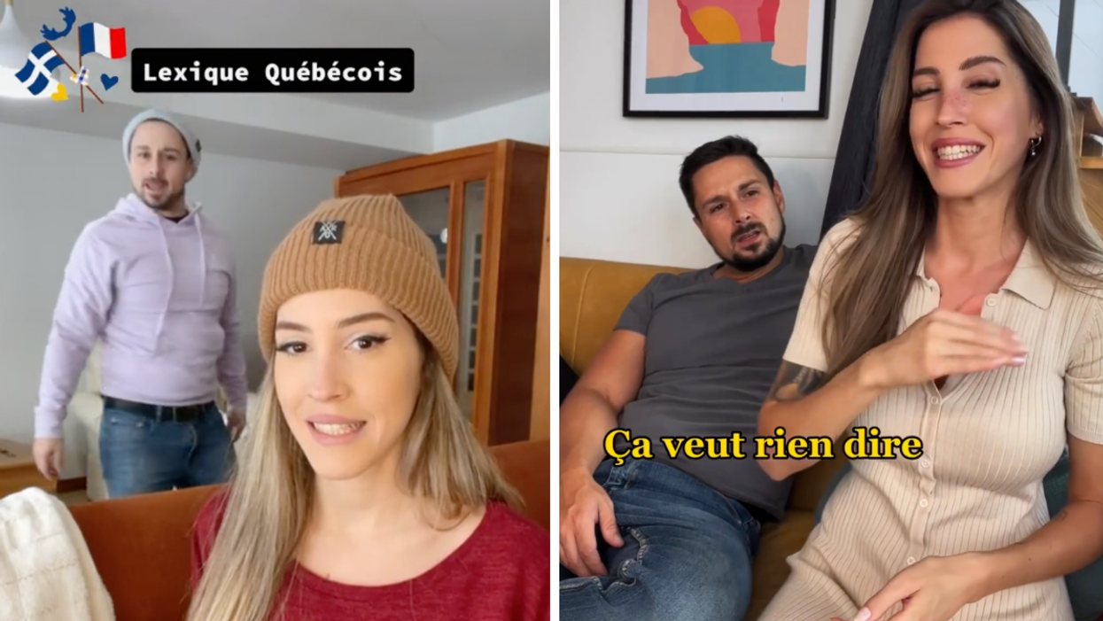 Le couple Martin et Caroline soit HappylifeCanada sur TikTok.