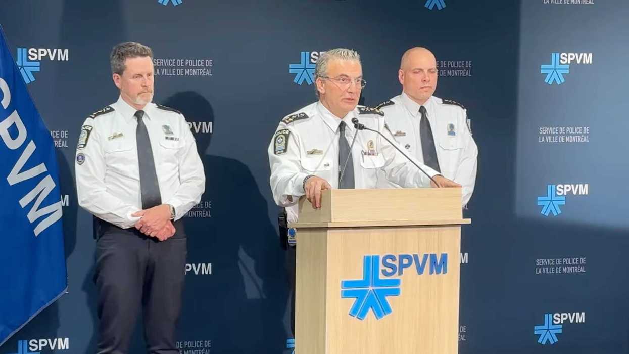 Le directeur du Service de police de la Ville de Montréal (SPVM), Fady Dagher.