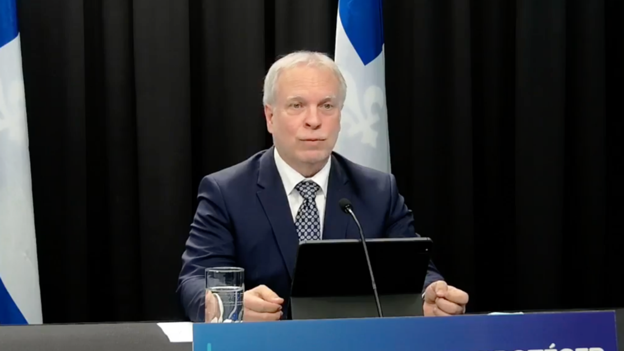 Le directeur national de la santé publique par intérim, Luc Boileau.