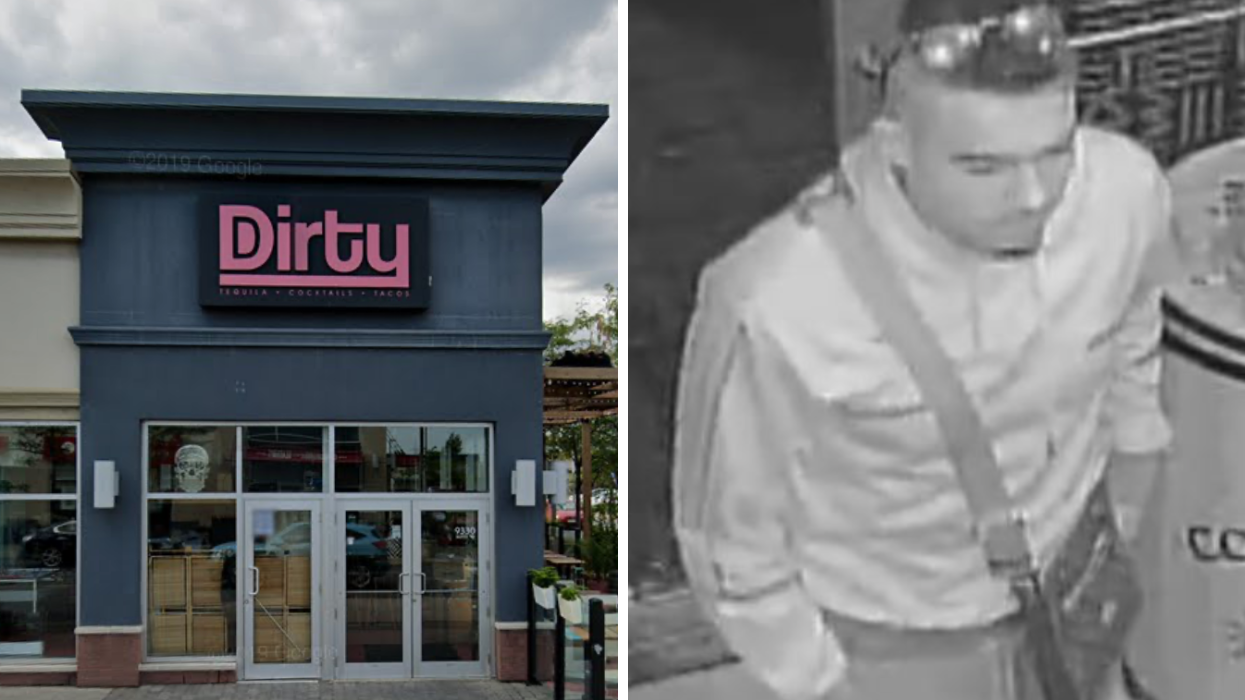 Le Dirty D au DIX30. Droite : Un suspect d'agression armée.
