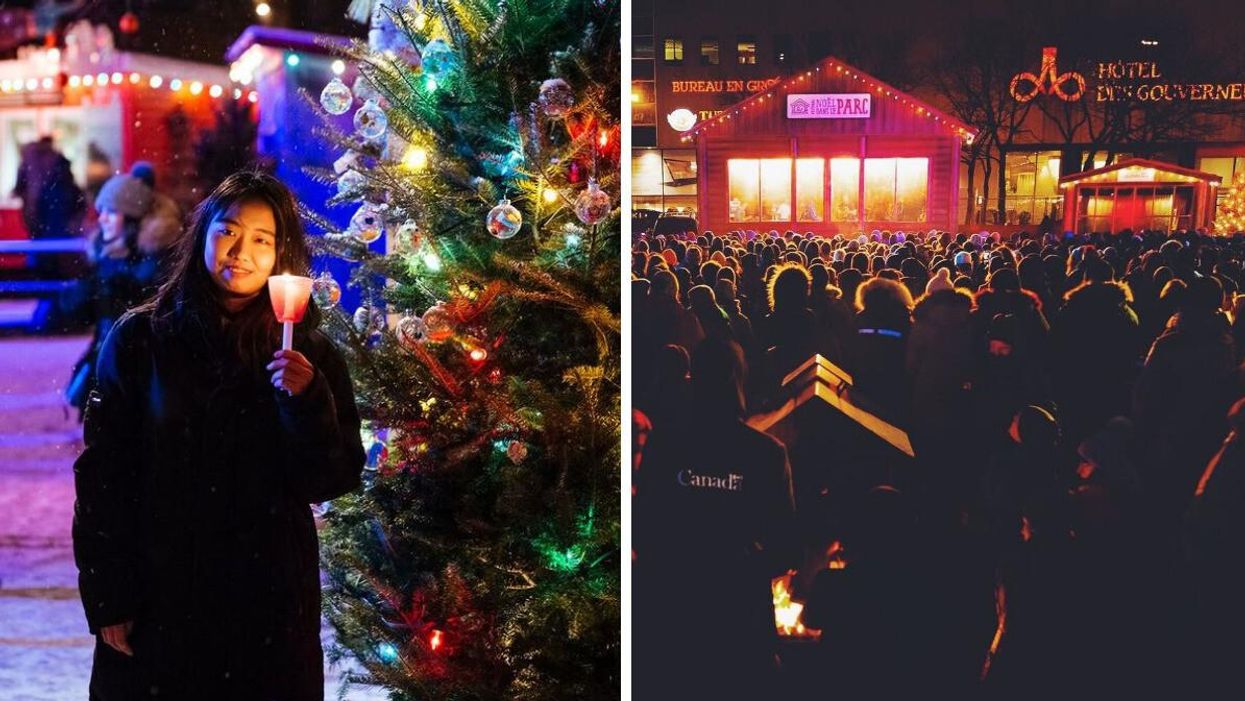 Le festival Noël dans le Parc à Montréal.