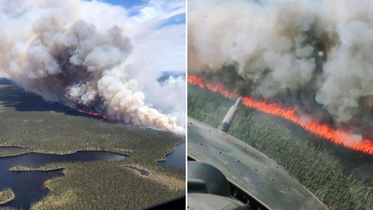 Le feu de forêt au Lac-Saint-Jean fait des ravages (PHOTOS)