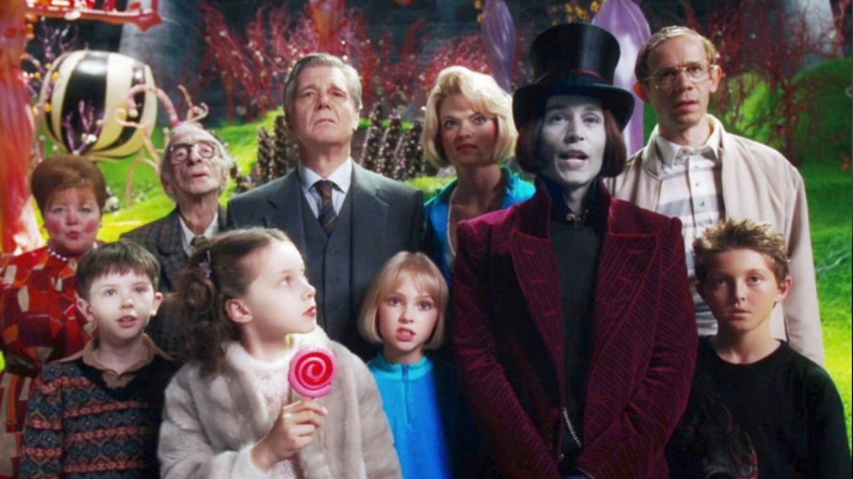 Le film Charlie et la chocolaterie.