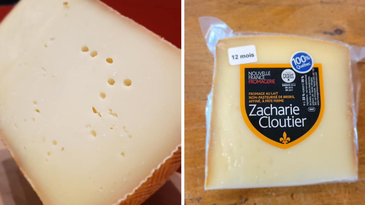 Le fromage Zacharie Cloutier.