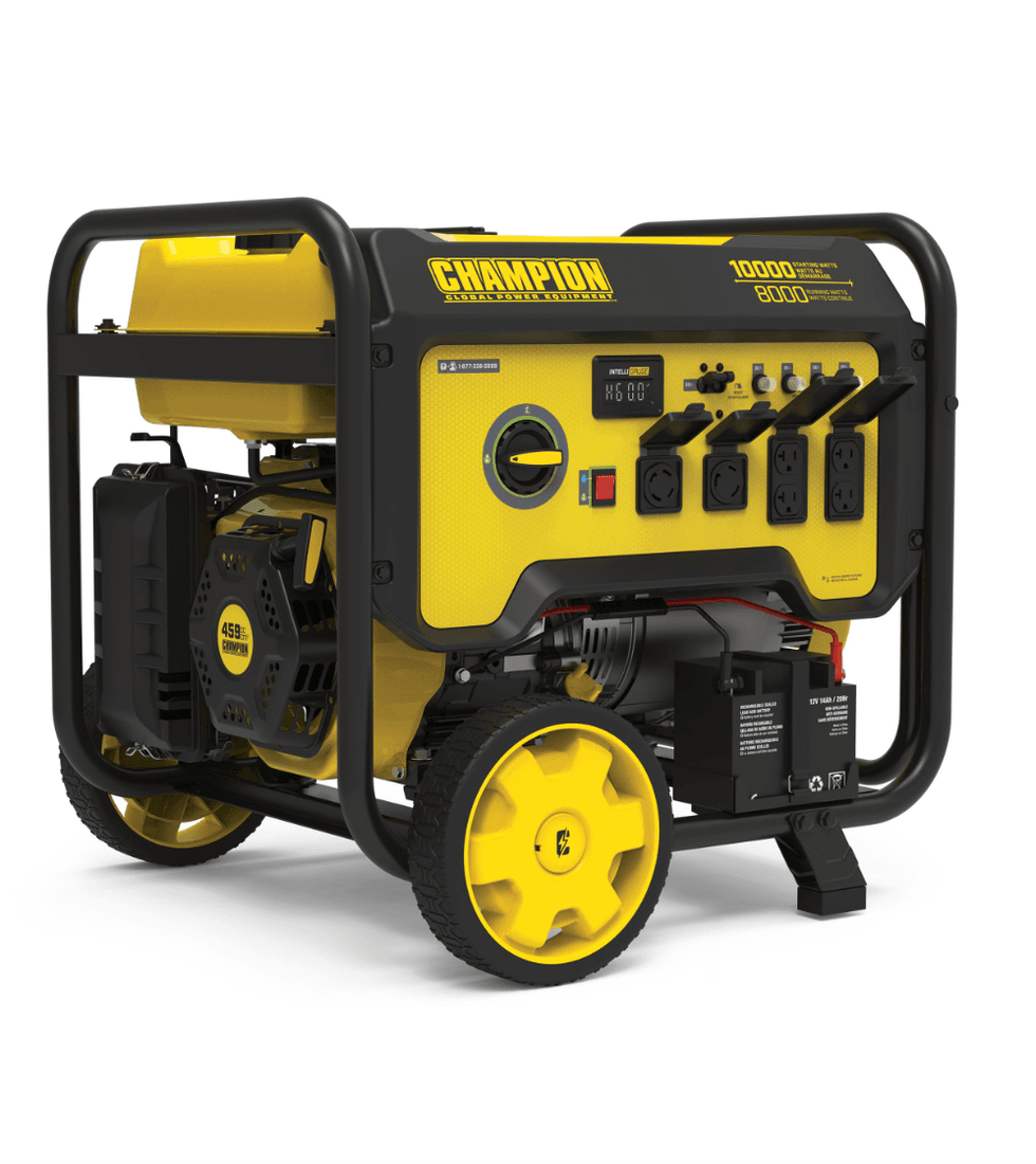 Le g\u00e9n\u00e9rateur portatif Champion de 10 000 W, vendu chez Canadian Tire.