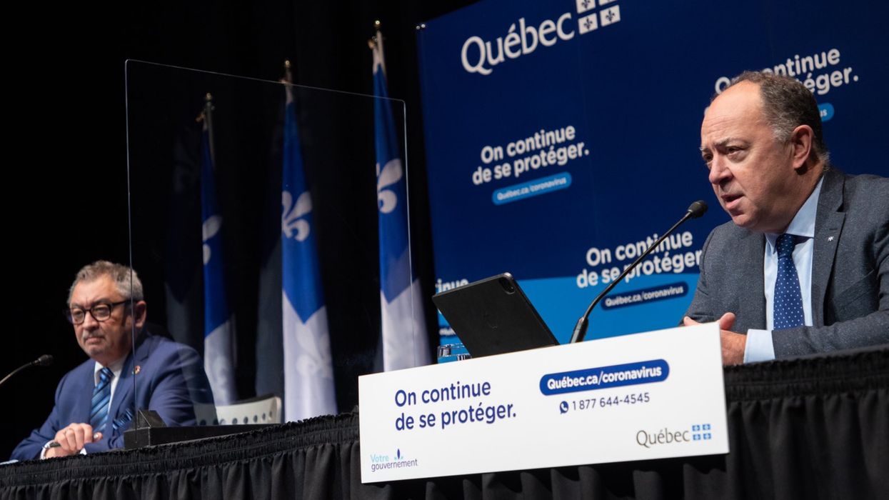Le gouvernement du Québec n'exclut pas un prolongement du confinement après le 11 janvier